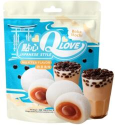 Qlove japán Boba tejes tea keksz 120g