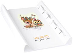  Tega pelenkázó lap 50x70cm merev - Őzikés