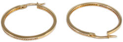 Ékszershop Kősoros arany karika fülbevaló (1334565)