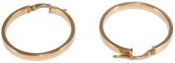 Ékszershop Fényes arany karika fülbevaló (1329920)
