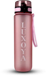 Luxoya Motivációs fitnesz kulacs - rózsaszín - vitalnatural