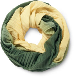 Tchibo - Női kreppelt csősál - zöld