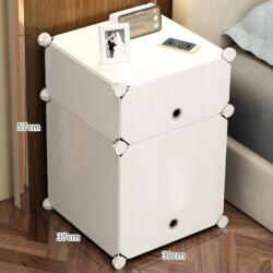 Hurtnet HÖGLER ELEGANCE Moduláris Push-Fit éjjeliszekrény, fehér 57 x 39 cm (3901)