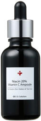 CUSKIN Dr. Solution Niacin 20% Vitamin C Ampoule - Világosító Ampulla 20% Niacinamiddal És C-Vitaminral 30g