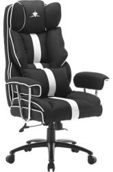 White Shark LE MANS-B/W fekete/fehér gamer szék (WS LE MANS-B/W)
