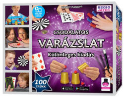 Hanky Panky Magic Show cutie de magie - 100 de trucuri - în limba maghiară (4600)