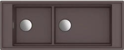 Elleci ELLECI- Mosogatótálca Mixology 590 1140x392 Keratek K87 Cocoa inox tartozékokkal (LKM59087FIXCI)