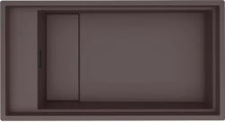 Elleci ELLECI- Mosogatótálca Dialogo 360 Workstation Keratek K87 Cocoa (LKD36087BKM)