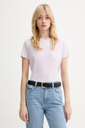 BOSS Orange pamut póló - rózsaszín XL