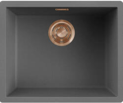 Elleci ELLECI- Mosogatótálca Zen 105 Keratek K99 Dark Grey bronz tartozékokkal (LKZ10599BRZ)