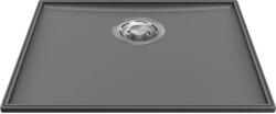 Elleci ELLECI- Mosogatótálca Essenza 50 46, 2x38, 2 Keratek K99 Dark Grey inox tartozékokkal (LKES5099)