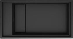 Elleci ELLECI- Mosogatótálca Dialogo 360 Workstation Keratek K86 Black arany tartozékokkal (LKD36086GLD)