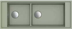 Elleci ELLECI- Mosogatótálca Mixology 590 1140x392 Keratek K82 Sage inox tartozékokkal (LKM59082FIXCI)
