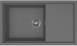 Elleci ELLECI- Mosogatótálca Sintesi 410 Keratek K99 Dark Grey inox tartozékokkal (LKS41099)