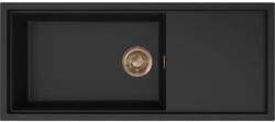 Elleci ELLECI- Mosogatótálca Sintesi 510 Keratek K86 Black bronz tartozékokkal (LKS51086BRZ)