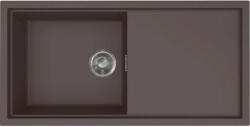 Elleci ELLECI- Mosogatótálca Sintesi 480 Keratek K87 Cocoa inox tartozékokkal (LKS48087)