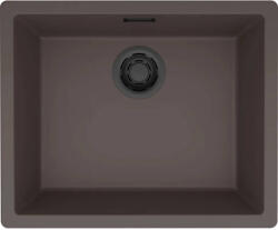 Elleci ELLECI- Mosogatótálca Zen 105 Keratek K87 Cocoa fekete tartozékokkal (LKZ10587BKM)