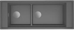 Elleci ELLECI- Mosogatótálca Mixology 590 1140x392 Keratek K99 Dark Grey inox tartozékokkal (LKM59099FIXCI)