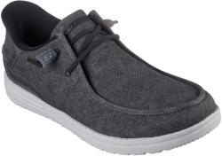 Skechers - MELSON / CORONADO - Slip-On Férfi utcai cipő (210959BKGY)