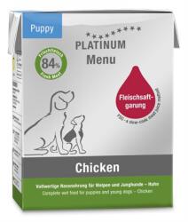 PLATINUM Menu Puppy Chicken - nedvestáp kölyökkutyák számára 185 g
