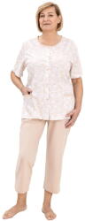 Regina Pijama de damă cu nasturi REGINA 738 bej: M (33126 M)