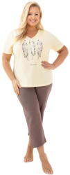 Regina Pijama dama REGINA 742 galben: 5XL (33159 5XL)