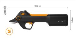 Fiskars FISKARS Fiskars e-Metszõolló beépített akkumulátorral bypass (ÚJ ) 1082297