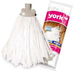 York Szintetikus MOP fej fehér 1db MEGA - YORK - CLEAN HOUSE
