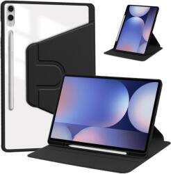  CRYSTAL FLEXI husă tip carte pentru Samsung Galaxy Tab S11 Ultra neagră