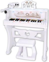 Bontempi Gyermek elektronikus zongora székkel + USB és Bluetooth csatlakozással