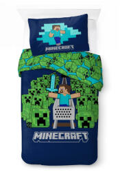 Minecraft Game Over Creepers ágyneműhuzat 140×200cm, 70×90 cm