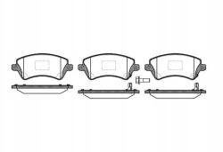Remsa 0822.12 Fékbetét készlet, tárcsafékek