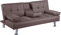 Ramely Canapea extensibila, maro, GOLDIA NEW Canapea
