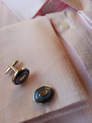 Exciting Mandzsettagombok Exciting Kék Stílusos (EXC00130366A)