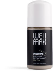 BrainMax WellMax Natural Roll-on Deodorant, Естествен рол-он дезодорант, унисекс, с алое вера, 50 мл