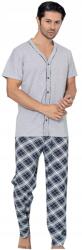  Férfi pizsama, Gombos, M-es méret