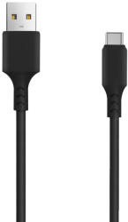 Setty telefon töltőkábel USB - USB-C 3 m 2A fekete (5900495925695)