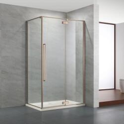 Wellis Mika zuhanykabin füst üveggel 120x90 cm Rose Gold WC00572 - zuhanykabin-shop