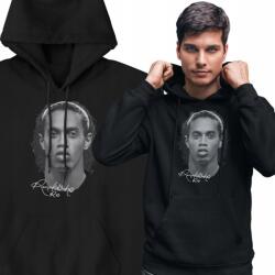 Rule Out Ronaldinho férfi kapucnis pulóver, focilabda kapucnis (HOOD_FOOT102) - allegro - 11 780 Ft