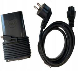 Dell Új Eredeti Dell Hálózati Töltő Adapter 90W Usb-c Dugó 230V 2025 Kábellel (TDK33)