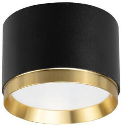 Masterled Felületre szerelhető halogéncsöves spotlámpa GX53 kerek, fekete-arany Lumet Masterled (LVTLAM0972)