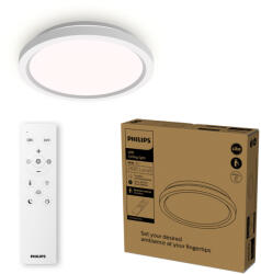 Philips LED Mennyezeti Lámpa 24W 2400lm 4000/6500/2700K CCT Fehér + Philips AIO Távirányító (8721103055927)