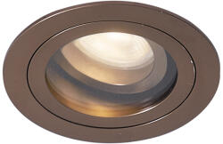 QAZQA Modern süllyesztett spotlámpa sötét bronz forgatható és dönthető IP44 - Chuck (110301)