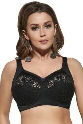 Viki Krystyna párnázás nélküli melltartó, fekete, 80B