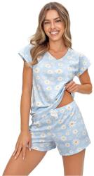 Donna Margaret short pamutpizsama, kék, S