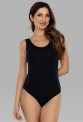 Mitex Mila vállpántos női pamutbody, fekete, XL