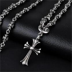  GO-38450 Cross nyakék - Ezüst / 60cm / 2, 9cm