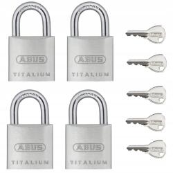 Abus 4 lakat 1 kulcshoz Abus Titalium 727TI/40 Quads (KD-AB-024)