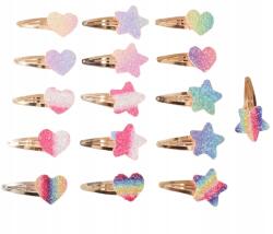  Hajtűk Szív Ecskés Csillagos Csillegős Szett 16 Darabos