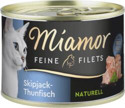 Miamor Filets Naturelle konzerv 156g - Csíkoshasú tonhal